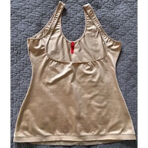 SPANX Simplicity Open Bust Shapewear Camisole Tank Top‎ Tummy Control Nude  1X